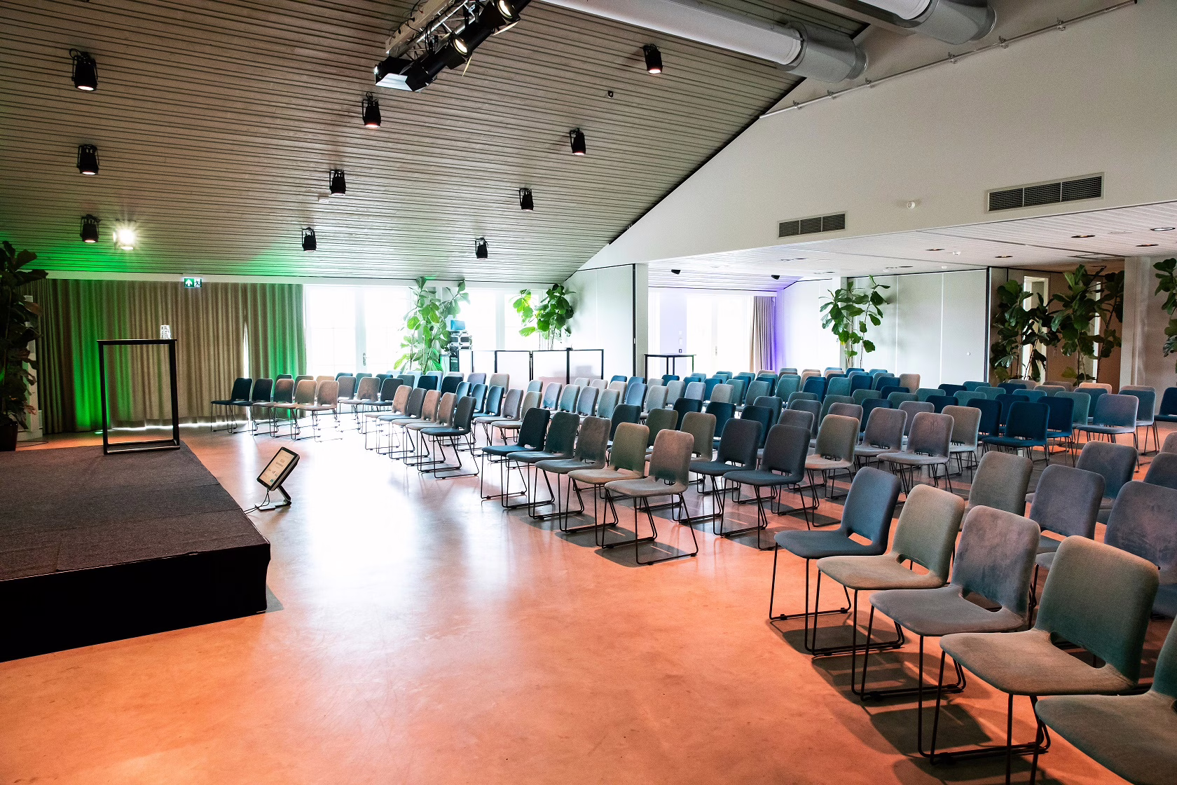 Theater natuur, kleur, polder