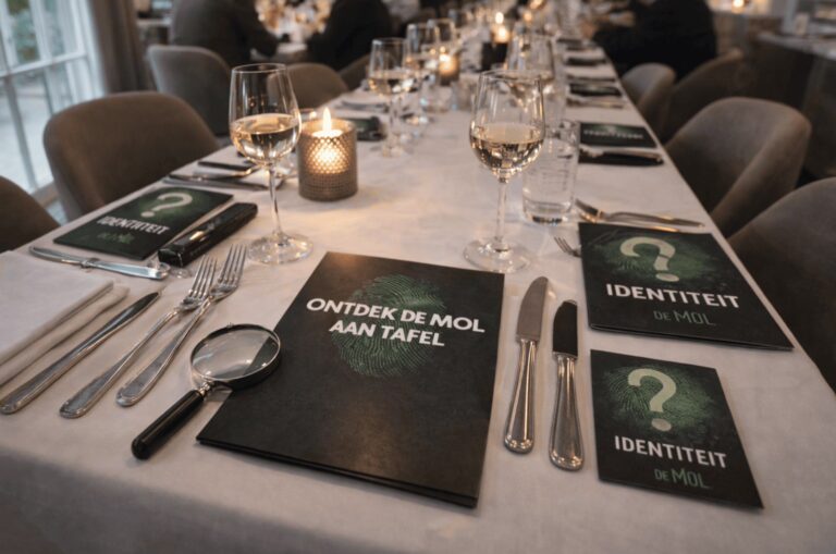 Ontdek de mol aan tafel