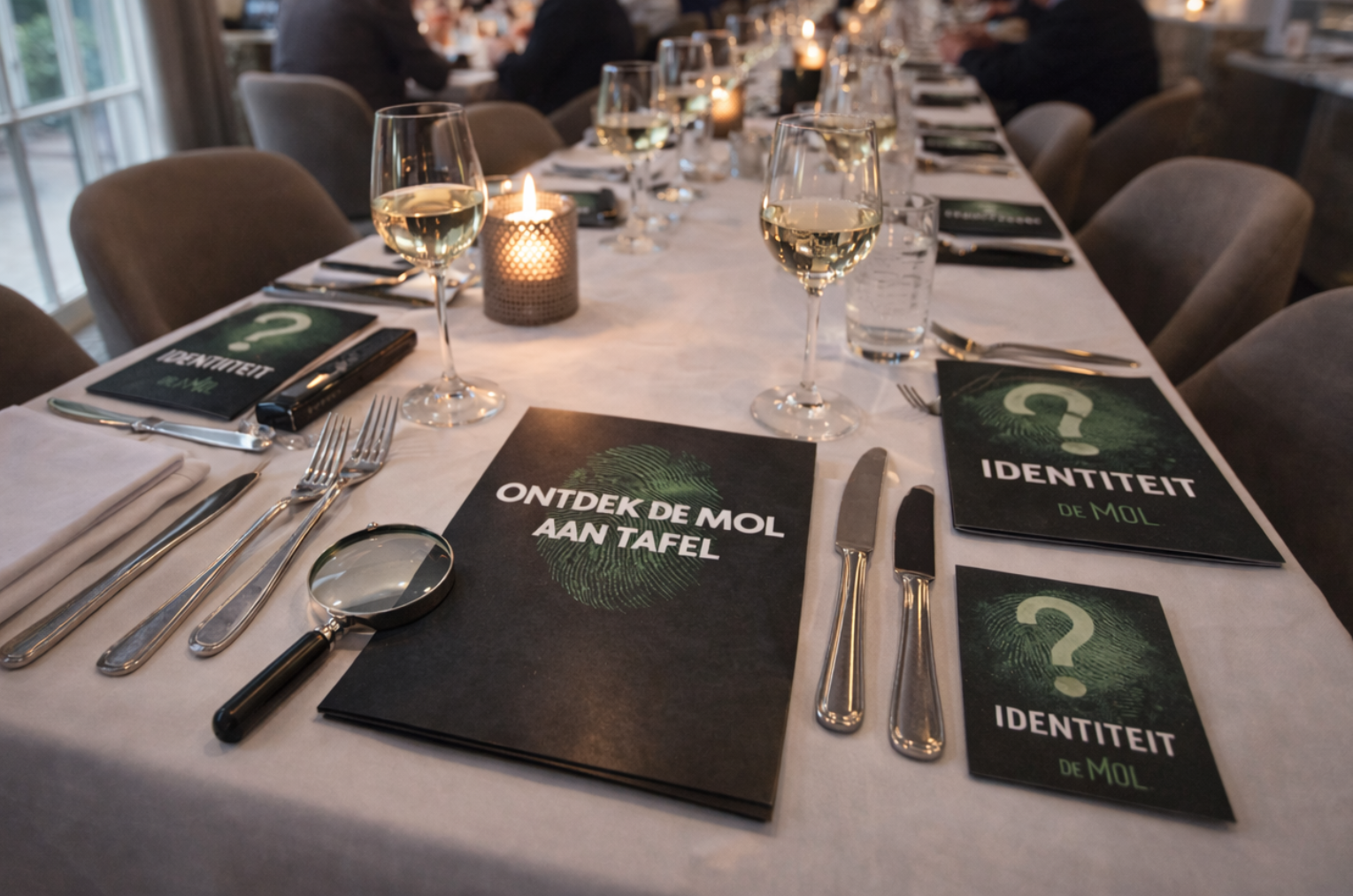 Ontdek de mol aan tafel