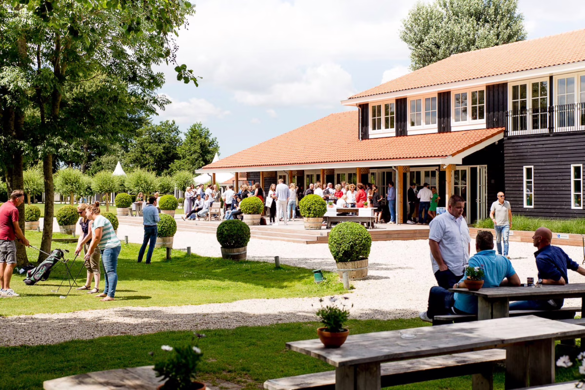Terras en P&P Buitenplaats Kameryck