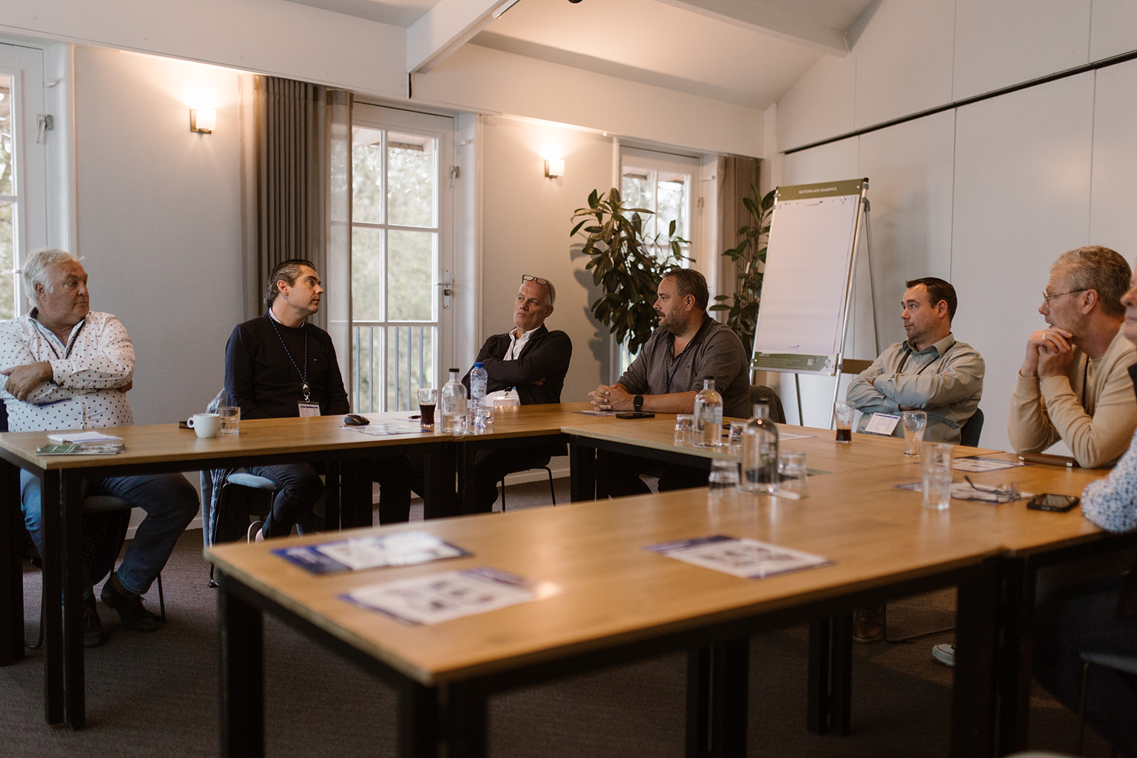 Nexus u-vorm bij Buitenplaats Kameryck in de zaal Boomryck