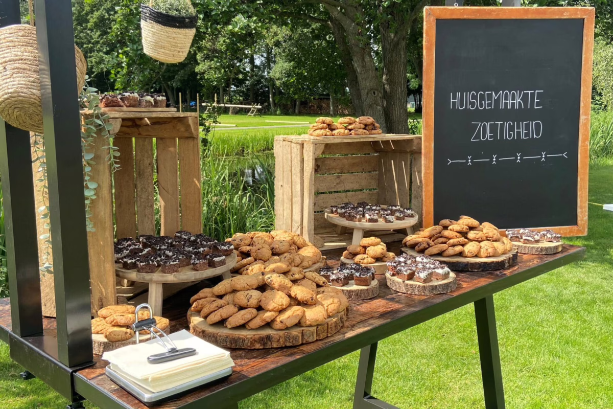Huisgemaakte zoetigheden bij Buitenplaats Kameryck