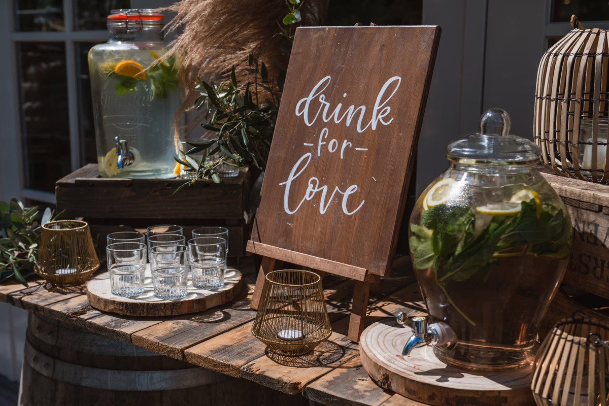 Drank buffet bij Buitenplaats Kameryck