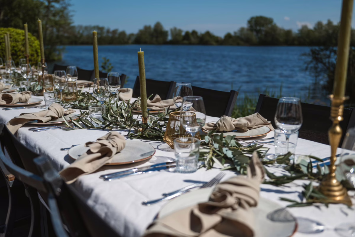 Bruiloft diner Buitenplaats Kameryck op waterryck