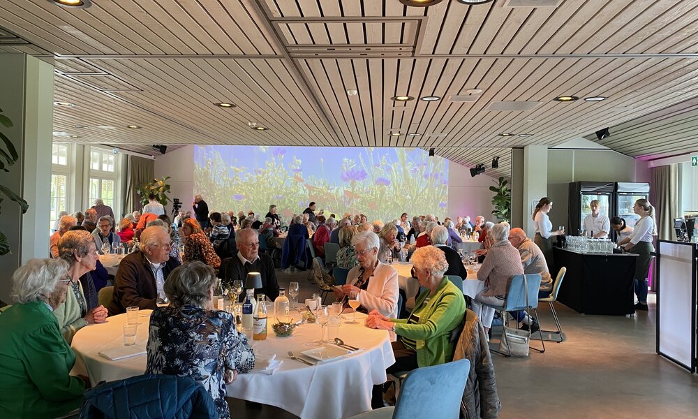 Derde editie van de ouderenlunch bij Buitenplaats Kameryck